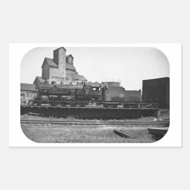 Soo Line Engine at Manitowoc Sticker (Front)