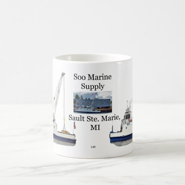 Soo Marine Supply mug (Center)