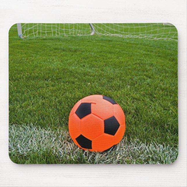 Soocer Ball on Line Mouse Pad (Front)