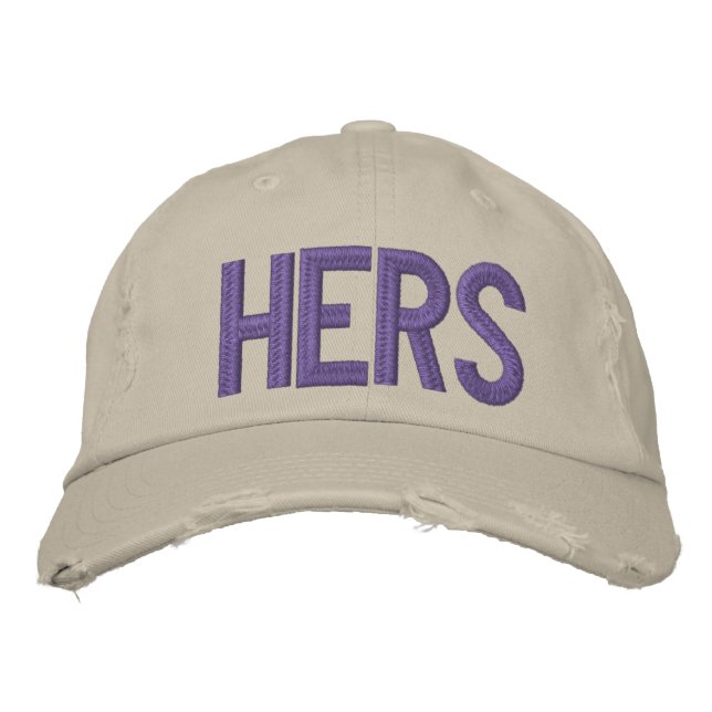 Sooled Hers Embroidered Hat (Front)