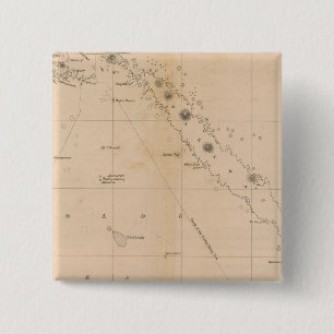 Sooloo Sea, Archipelago, Philippines 2 Inch Square Button