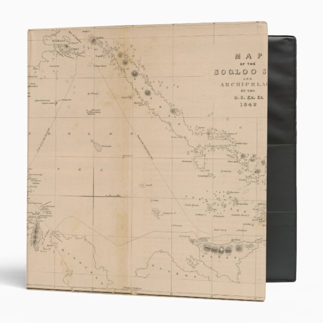 Sooloo Sea, Archipelago, Philippines Binder (Front/Inside)