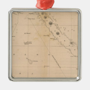 Sooloo Sea, Archipelago, Philippines Metal Ornament