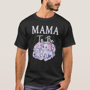 Soon MaMa To Be Elephants For Baby Shower Gender R T-Shirt