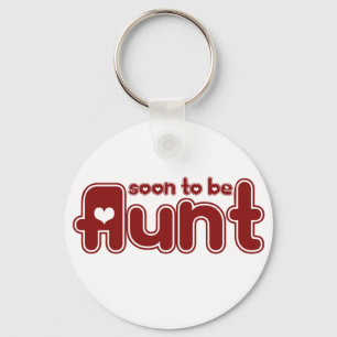 Soon to be Aunt Keychain