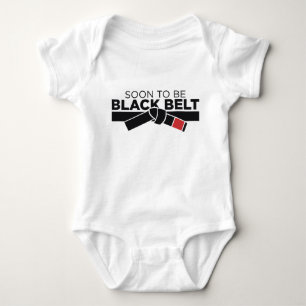 Soon To Be Black Belt !!! Baby Bodysuit