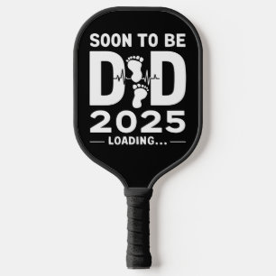 Soon To Be Dad Est 2025 New Dad To Be  Pickleball Paddle