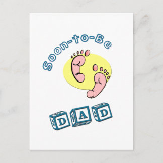 Soon To Be Dad Postcard