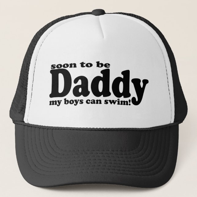 Soon to be Daddy Trucker Hat (Front)