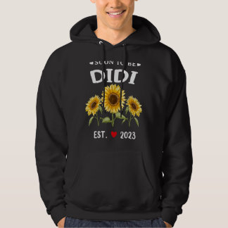 Soon To Be Didi 2023 Sunflower Mother's Day Hoodie