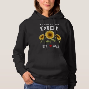 Soon To Be Didi 2023 Sunflower Mother's Day Hoodie