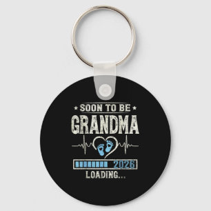 Soon To Be Grandma 2026 Expecting Baby Promoted Gr Keychain