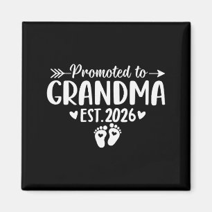 Soon To Be Grandma 2026 Promoted To Grandma Est 20 Magnet