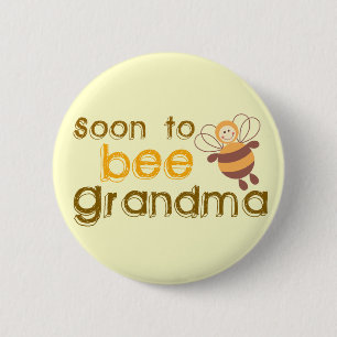 Soon to be Grandma 2 Inch Round Button