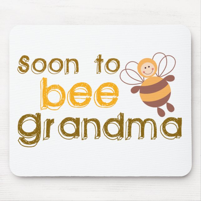 Soon to be Grandma Mouse Pad (Front)