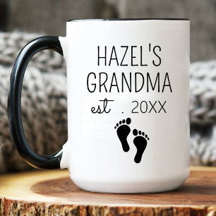 Soon To Be Grandma Promoted To Grandma Est 2025 Coffee Mug