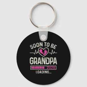 Soon To Be Grandpa 2026 Expecting Baby Promoted Gr Keychain