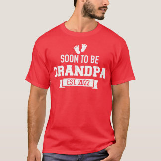 Soon to be grandpa est 2022 T-Shirt