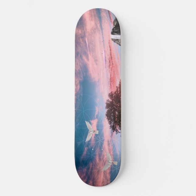 Soon To Be Heaven Skateboard (Front)