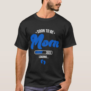 Soon To Be Mom Est 2024 New Mom Pregnancy T-Shirt