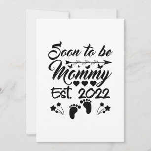Soon To Be Mommy 2022 Mother's Day First Time Save The Date