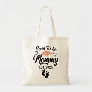 Soon To Be Mommy 2024 Mother'S Day First Time Mom Tote Bag