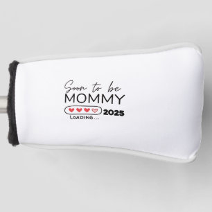 Soon to Be Mommy 2025 Valentine Day Pregnancy Golf Head Cover