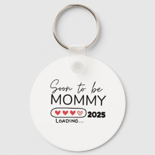 Soon to Be Mommy 2025 Valentine Day Pregnancy Keychain