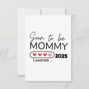 Soon to Be Mommy 2025 Valentine Day Pregnancy Thank You Card