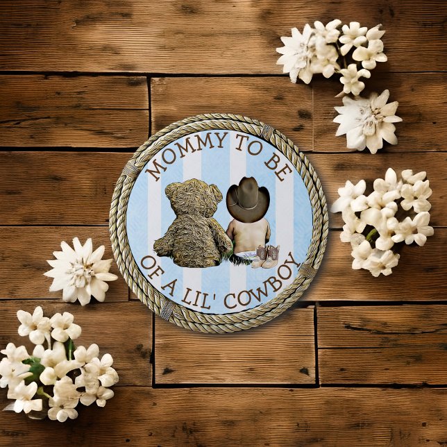 Soon to be Mommy of a Lil Cowboy Button (Creator Uploaded)