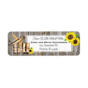 Soon to be Mr and Mrs Rustic Wedding Invitation