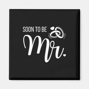 Soon To Be Mr Soon To Be Mrs Married Bride And Gro Magnet