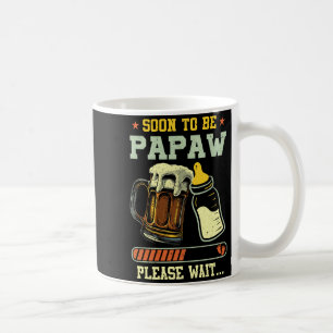 Soon To Be Papaw Est 2025 Pregnancy Announcement L Coffee Mug