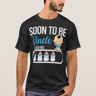Soon To Be Uncle Boy Pregnancy Announcement Uncle T-Shirt