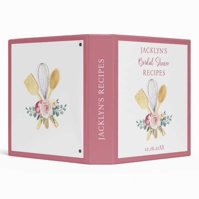 SOON TO BE WHISKED AWAY BRIDAL SHOWER BINDER (Background)