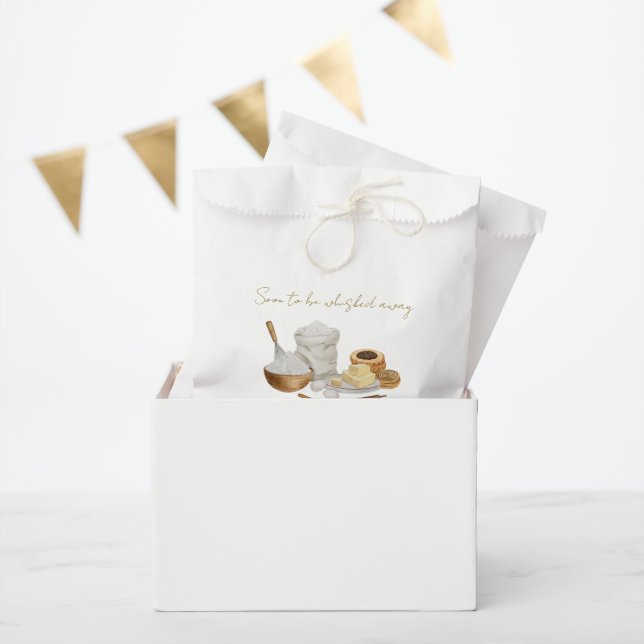 Soon to be whisked away bridal shower favour bag (Party)