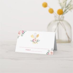 SOON TO BE WHISKED AWAY BRIDAL SHOWER PLACE CARD