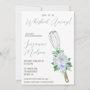 Soon-to-be Whisked Away! Kitchen Bridal Shower Invitation