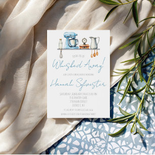 Soon-to-be Whisked Away! Kitchen Bridal Shower Invitation