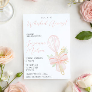 Soon-to-be Whisked Away! Kitchen Bridal Shower Invitation