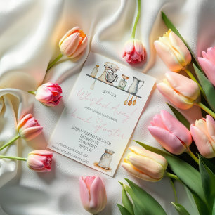 Soon-to-be Whisked Away! Kitchen Bridal Shower Invitation
