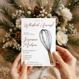 Soon-to-be Whisked Away! Kitchen Bridal Shower Invitation