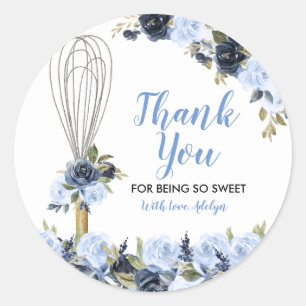 Soon to be Whisked Away Thank You for being here Classic Round Sticker