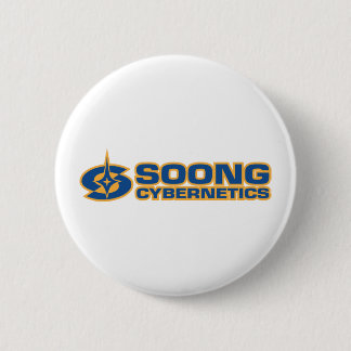 Soong Cybernetics - Noonien Soong 2 Inch Round Button