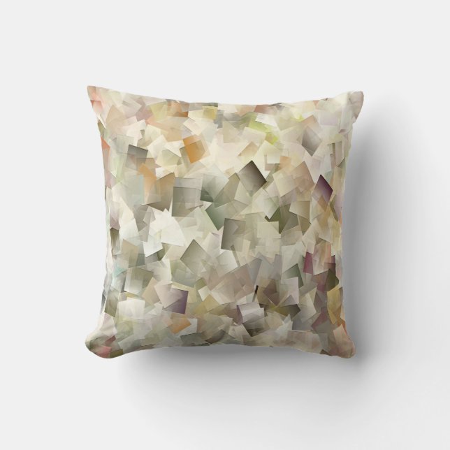 Soothing Camo... Throw Pillow (Front)