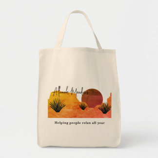 Soothing Desert Moon Meditation   Tote Bag