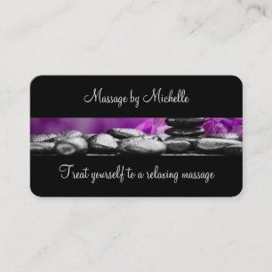 Soothing Massage Business Cards