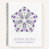 *~* Soothing Star Purple Meditative Mandala