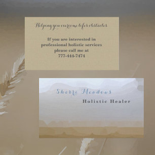Soothing Watercolor Business Card