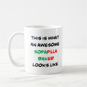 sopapilla baker, awesome coffee mug